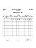 MẪU BÁO CÁO TỔNG HỢP MẤT VÀ KẾT QUẢ XỬ LÝ Quý potx