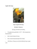 Họa sĩ Nguyễn Thế Cường pot