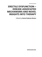 Erectile Dysfunction – Disease-Associated Mechanisms and Novel Insights into Therapy Edited by Kenia Pedrosa Nunes potx