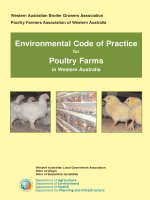 Environmental Code of Practice for Poultry Farms in Western Australia pptx