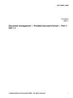 Document management — Portable document format — Part 1: PDF 1.7 pot