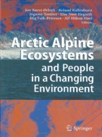 Arctic Alpine Ecosystems and People in a Changing Environment pdf