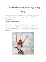 12 lý do để bạn nên đi xe đạp hàng ngày potx