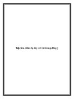 Trị cúm, viêm dạ dày với tỏi trong đông y doc