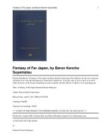 A Fantasy of Far Japan Summer Dream Dialogues doc