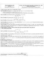 TUYỂN TẬP ĐỀ THI THỬ ĐẠI HỌC NĂM HỌC 2012 - 2013 Môn thi: TOÁN; Khối: D - MÃ SỐ D8 potx