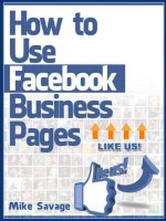 How To Use Facebook Business Page pptx