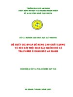 KHÔ CÁ TRA PHỒNG Ở CHÂU ĐỐC AN GIANG pdf