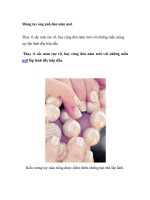 Móng tay óng ánh đón năm mới docx