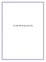 Ca dao đề tài gia súc pdf