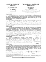 Dethi HSG l9 thanh hoa 2012 vatly