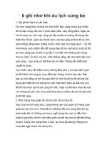 6 ghi nhớ khi du lịch cùng bé ppt