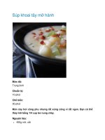 Súp khoai tây mỡ hành potx