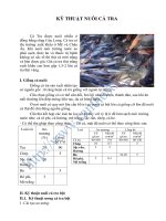 KỸ THUẬT NUÔI CÁ TRA doc