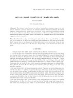 Một vài câu hỏi gợi mở của lý thuyết điều khiển. ppt
