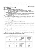 CÁC PHƯƠNG PHÁP QUAN TRẮC CHẤT LƯỢNG NƯỚC TRONG AO NUÔI THỦY SẢN docx