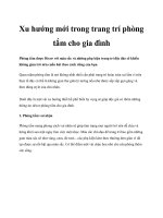 Xu hướng mới trong trang trí phòng tắm cho gia đình pot