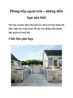 Phòng bếp ngoài trời – những điều bạn nên biết doc