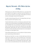 Hợp tác Nhà nước - DN: Phải có lợi cho số đông ppt