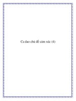 14 bài ca dao chủ đề tâm lý tình cảm pot