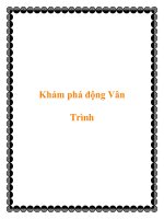 Khám phá động Vân Trình doc