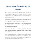 Truyền miệng vẫn là cách tiếp thị hiệu quả pot