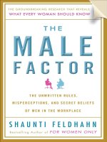 The male factor by shaunti feldhahn pptx