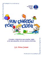 fun english for kids castellano