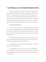 Cách đăng ký và xác nhận tài khoản PayPal potx