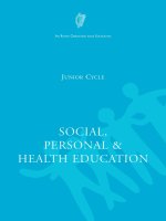 AN ROINN OIDEACHAIS AGUS EOLAÍOCHTA: JUNIOR CYCLE potx