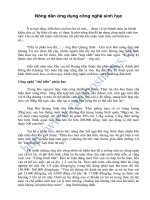 Nông dân ứng dụng công nghệ sinh học pptx