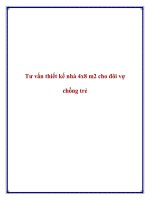 Tư vấn thiết kế nhà 4x8 m2 cho đôi vợ chồng trẻ doc