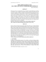 ĐIỀU KHIỂN HỆ PHI TUYẾN DỰA TRÊN GIẢI THUẬT FEEDFORWARD-FEEDBACK pdf