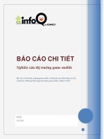 Báo Cáo Nghiên cứu thị trường game mobile Việt Nam pot