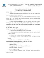 đề cương thực tập tốt nghiệp ngành quản trị doanh nghiệp