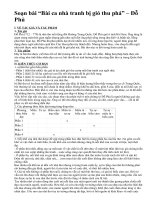 Soạn bài “Bài ca nhà tranh bị gió thu phá” – Đỗ Phủ