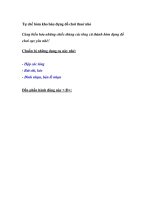 Tự chế hòm kho báu đựng đồ chơi thuở nhỏ doc