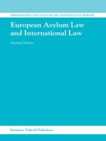 EUROPEAN ASYLUM LAW AND INTERNATIONAL LAW doc