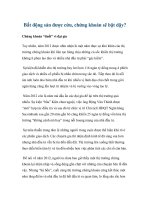 Bất động sản được cứu, chứng khoán sẽ bật dậy? docx