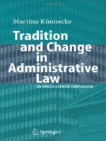 Tradition and Change in Administrative Law An Anglo-German Comparison pdf
