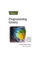 Programming Groovy docx