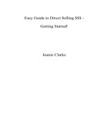 Easy Guide to Direct Selling - Getting Started doc