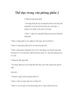 Thể dục trong văn phòng phần 2 pptx