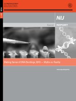 Making Sense Of DNA Backlogs - Myths Vs. Reality docx