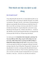 Thử thách sức bật của dịch vụ nội dung potx