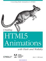 Creating HTML5 Animations with Flash and Wallaby pptx