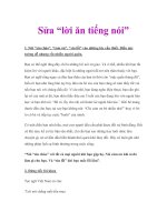 Sửa “lời ăn tiếng nói” doc