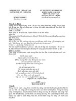 KÌ THI TUYỂN SINH LỚP 10 MÔN THI: NGỮ VĂN(Đề 4) potx