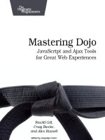 pragmatic bookshelf publishing mastering dojo, javascript and ajax tools for great web experiences (2008)