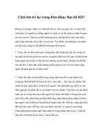 Cách tìm trẻ lạc trong đám đông: Bạn đã biết? doc